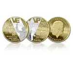 80th Anniversary of Victory in Europe & Victory in the Pacific Commemorative Two-Coin Set