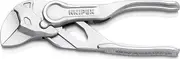Knipex 86 04 100 BK Hard-Wearing Plier Wrench, 100 mm Length