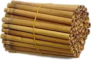 IA Crafts Bamboo Tubes, for Mason Bees, Natural Bamboo Bee Nest, Easy to Split for Cocoon Harvest, 5.9" Long and 0.27"-0.4" Inner Diameter