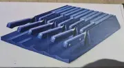 NEW Lot of Misen Modular Knife Storage Custom Blocks 2 Small & 3 Large Pcs Blue