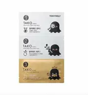 [TONY MOLY] Tonymoly Tako Pore Gold King 3 Step Nose Pack x 1pc US Seller