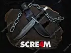 Handmade Knife Scream 4 Replica Damascus Knife Ghostface Knife Buck 120 Bucks