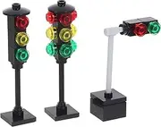 Abaodam 1 Set Early Education Traffic Light for DIY Building Traffic for Imaginative Play Learning for Educational Fun