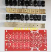 Kubota low noise regulator PCB plus Panasonic 470uF filtering caps 20 pieces !