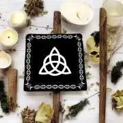 Amazing Celtic Triquetra Pagan Symbol Altar Cloth Pagan Wicca