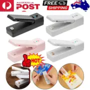Portable Mini Heat Sealing Machine USB Rechargeable Food Sealer Plastic Bag CW