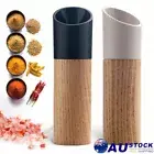 Wooden Salt and Pepper Grinder Set Pepper Grinder Salt Shaker Grinder for BBQ AU