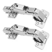 2-Pieces 165 Degree Lazy Susan Hinge, Face Frame, Clip On Plate for Easy