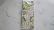 Chipboard Alphabet