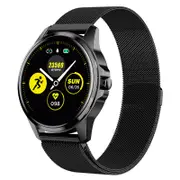 Full Touch Screen Heart Rate Blood Pressure Test Brightness Adjustment Smart Watch