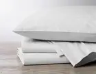 Coyuchi Crinkled Organic Cotton Percale Sheet Set King Alpine White