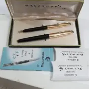 14K A NIB vintage pen waterman fountain black parker sheaffer eversharp