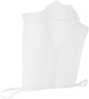 [GLSTOY] Sophisticated V-shape Sweater Base Women's Detachable Collar Choker Necklace Half-shirt Blouse Warm Chiffon Stylish Accessory