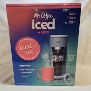 Mr. Coffee Iced Or Hot Coffee Maker Single Serve Reusable Tumbler New