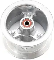 Motorbike Axle Drive Shafts 3.00-4 4.10-4 4 Inch Tire Scooter Wheel Hubs Aluminium 10 Inch Wheel Rim 3.50-4 9x3.50-4 For Scooter Bike ATV Go Kart Wheel Axle