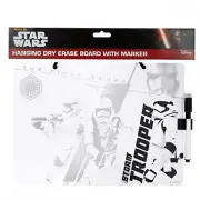 Star Wars The First Order Storm Trooper 8x11 dry erase white board with marker