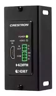 Crestron DM-TX-4KZ-100-C-1G-B-T HDMI 4K Wall Plate. Black NIB