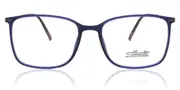 Silhouette Illusion Lite 2932 4660 Men's Glasses Blue Size 53 - Private Health Rebate - Blue Light Block Available