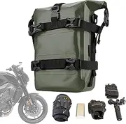 Motorcycle Bumper Bag Tools Pouch, Crash Bar Frame Bag Panniers, Waterproof Travel Panniers Motor Side Bags for Bottles Gloves Sunglasses