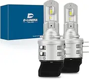 H15 (H/L) CanBUS LED Car Light Bulbs 50W Headlight + 10W DRL (daylight) Bulb 12000Lm (12V) CSP LED Bright Car Lights Auto Headlamp Bulbs (6500K) White