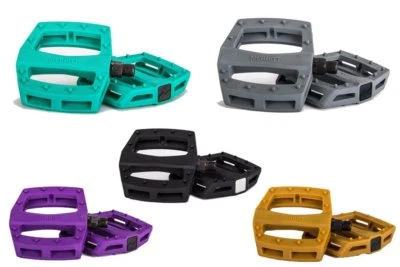 MERRITT BMX - P1 BMX BIKE PEDALS - 9/16" - PRIMO CULT SUNDAY FIT KINK
