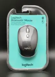 Logitech Bluetooth Wireless Mouse Black Navigation Button Laser Grade Tracking
