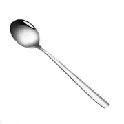 5Pcs 304 Stainless Steel Spoons With Long Handle Korean Soup Spoon Dinner Spoons Rice Rice Spoon,Table Spoon for Home, Kitchen or Res