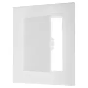 5x5 Inch(115x115mm) Removable Hinged Access Panel, Access Doors, White