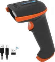 2D Blue Tera D5100 Wireless 1D & 2D Barcode Scanner – Easy Cordless Handheld