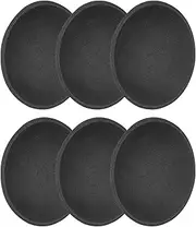 sourcing map 6Pcs Speaker Dust Cap 72mm/2.8" Outer Diameter Dome Paper Cap Subwoofer Coil Cover Caps for Speaker Decoration Accessory Repair