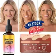 Sunless Tanning Drops -Self Tanning Auxiliary Drops Natural Luster & Texture