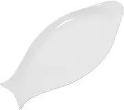 TIDTALEO Unique Fish Design Plate Ceramic Food Tray Multi-Functional Serving Dish