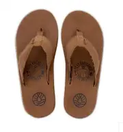 Freewaters Bert Kreischer The Dillion Men’s Sandals Size 14 Brown Leather