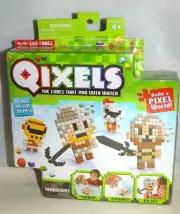 NEW Qixels Warriors 500 Cubes That Join With Water Build A Pixel World