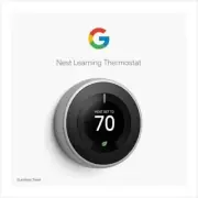 Sealed! Google Nest 3rd Gen WIFI Smart Thermostat T3007ES Stainless Steel