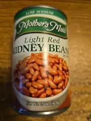 12 Mother's Maid Light Red Kidney Beans. 15oz Ea. Exp,8/26