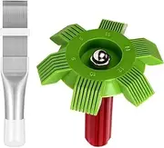 Lnqwhduu Air Conditioner Blade Cooling Straightening Condenser Cleaning Fin Comb Brush