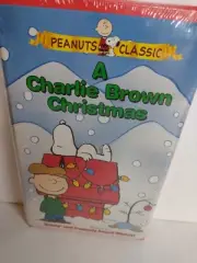 Charlie Brown Christmas (VHS, 1996, Clamshell Case) Sealed, Brand New.