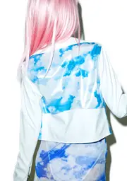 [24HRS] Cloudy Skies Moto Jacket