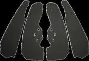 Maier Stealth Black Mud Flaps Set 4pc Polaris RZR XP Turbo 15-20