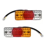 XSTORE2 3COLORS LED WATERPROOF TAIL LIGHT REVERSE BRAKE STOP