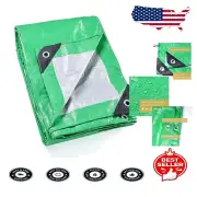 Lightweight 6mil Green/Silver Tarps - Ultimate Multi-Purpose Cover for Outdoors
