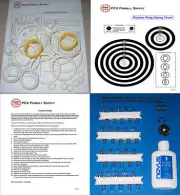1970 Bally Camelot Pinball Machine Tune-up Kit