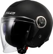 LS2 OF620 Classy Solid, open face helmet , color: Matt-Black , size: M