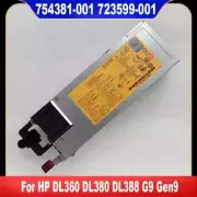 754381-001 723599-001 For HP DL360 DL380 DL388 G9 Gen9 Power Supply HSTNS-PL41
