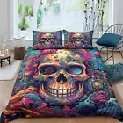 Duvet Cover Double 200X200 Cm 3D Printed Bedding Set Soft Microfiber Comforter
