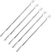 PAMINGONO 20pcs Crab Cracker Set Stainless Steel Seafood Utensil Non-Slip Crab Needles for Home Restaurant and Parties