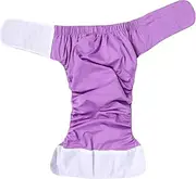 Ipetboom Adult Incontinence Washable Nappy Breathable Cloth Diaper with Elastic Legs Fit for Men Women Teens for Bedridden Elderly Care