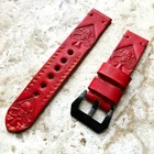 Ace of Spades Embossed Leather Band Strap for Fitbit Versa 3 4 and Sense 2