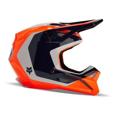 Fox Racing Unisex Youth V1 Motocross Helmet (Fluorescent Orange) 31400-824